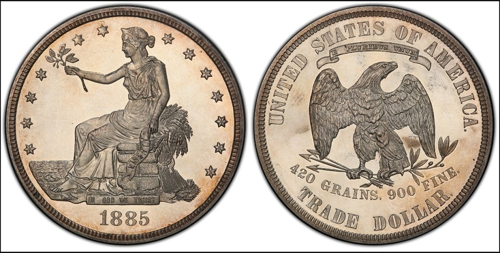 1885 Trade Dollar (T$1)