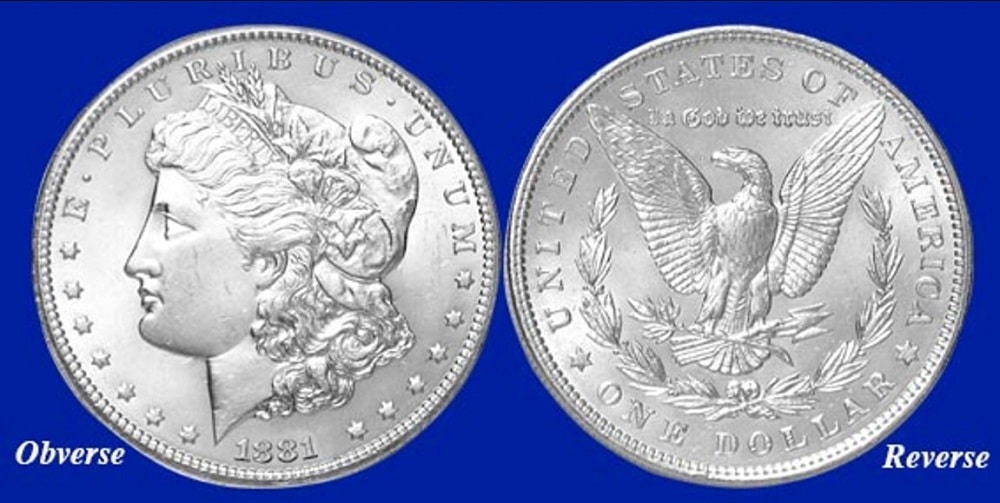 Features of the 1881 Silver Dollar