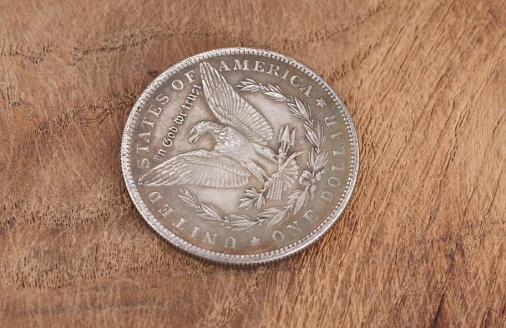 Fine 1881 Morgan Silver Dollar
