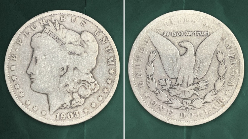 Morgan Silver Dollar Obverse Side