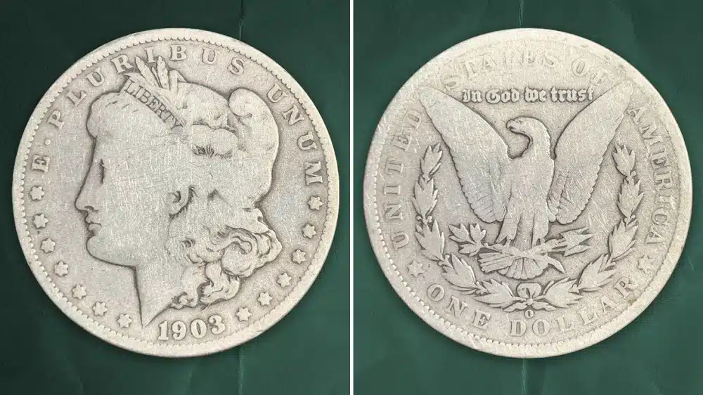Morgan Silver Dollar Obverse Side