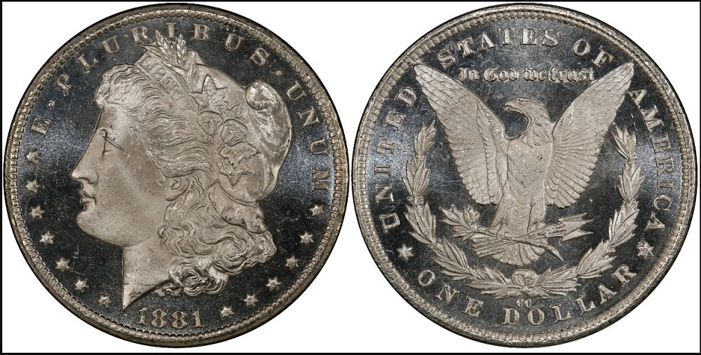 1881 CC Morgan Silver Dollar