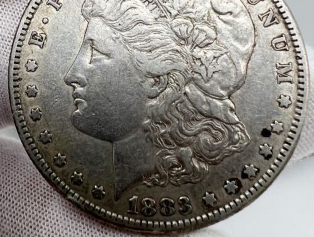 Extremely Fine 1883 Morgan Silver Dollar