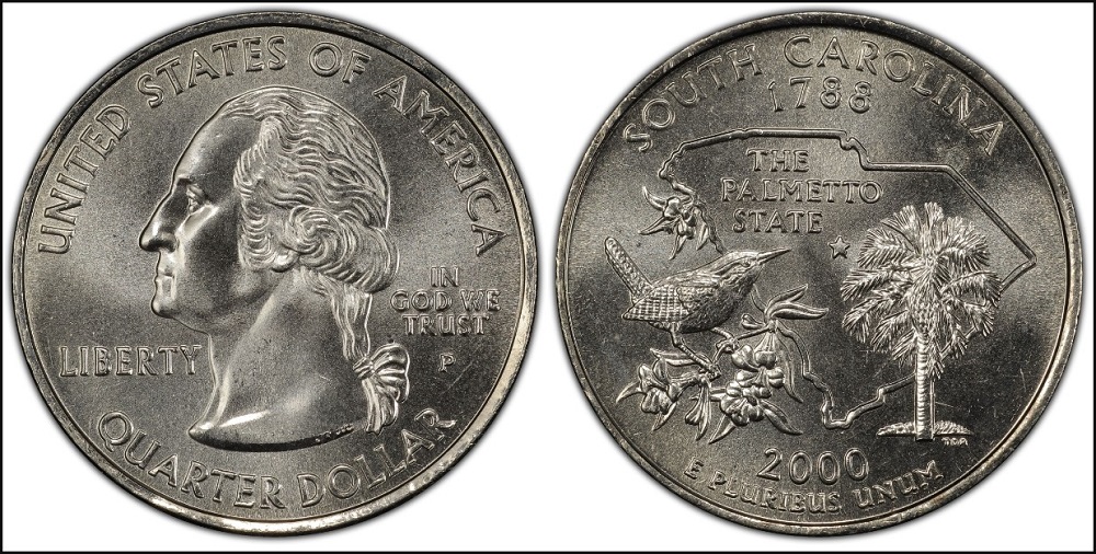 The South Carolina 1788 Quarter