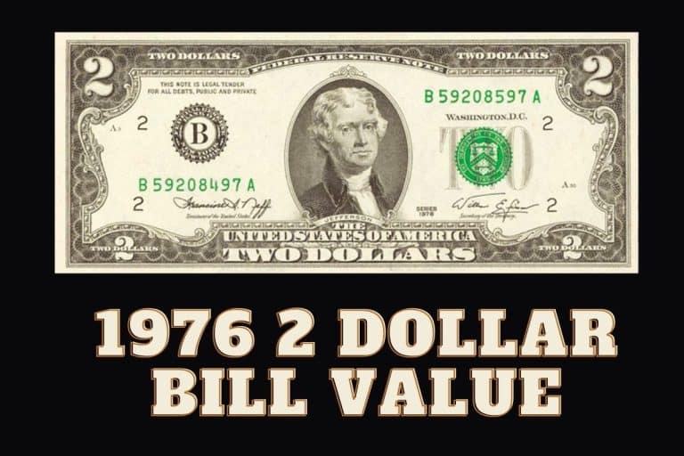 1976 2 Dollar Bill value