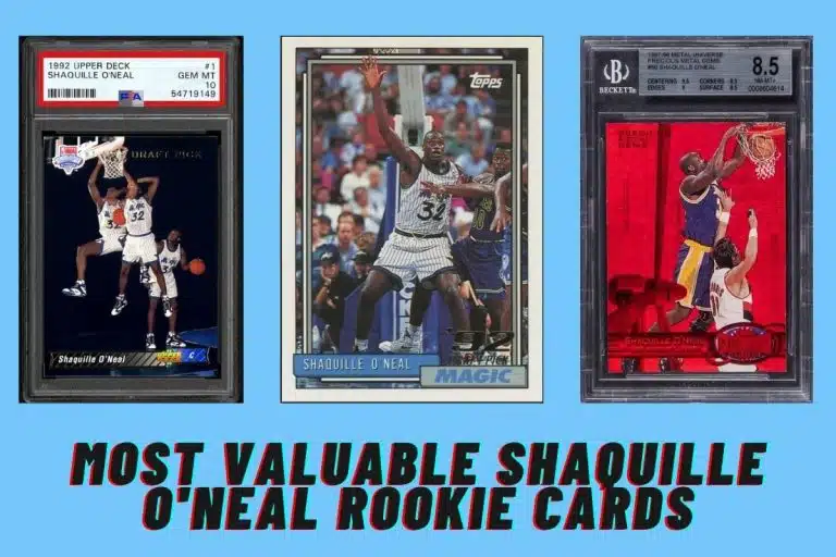 10 Most Valuable Shaquille O’Neal Rookie Cards
